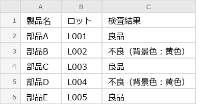 After（実行後）のExcel画面
